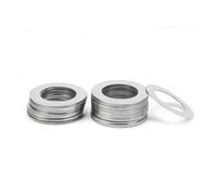 las aletas metálicas, Arandelas planas de acero inoxidable, juntas M3-M40, espesores múltiples, paquete de 10-100 piezas(M8x14 50pcs 0.1mm Thickness)