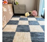 Las alfombrillas de espuma de franela están empaquetadas con 10 piezas, que se pueden cortar y empalmar con alfombras de noche. El dormitorio está lleno de alfombrillas de tatami. La mezcla multicolor