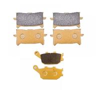 Las almohadillas de freno de motocicleta se ajustan al frente y a la parte posterior con CRF1000 África Twin ABS DCT Adv Sport es 2016 2017 2018 2019 2020 Modelos CRF 1000 1000CC(Front and Rear)