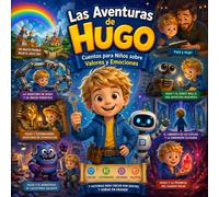 Las Aventuras de Hugo: Cuentos Infantiles sobre Valores, Emociones y Amistad: 7 historias para niños sobre lealtad, valentía, esfuerzo y cooperación - Libro educativo ilustrado para aprender valores