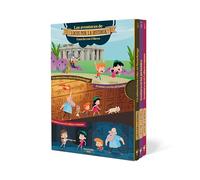 Las aventuras de Locos por la historia. Pack de 3 libros para niños de 5 a 9 años: Viaja a la Prehistoria, el Antiguo Egipto y la Antigua Roma y vive grandes aventuras