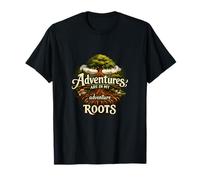 Las Aventuras están en mis raíces | Cottagecore Forest Design Camiseta