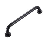 Las barras de apoyo for el baño acero inoxidable, que también sirven como toalleros, brindan asistencia for la vida diaria y movilidad personas con discapacidades mayores(Black,60cm)