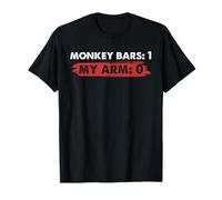 Las Barras de Mono de recuperación de fracturas de Brazo Roto echan al Paciente del Humor Camiseta