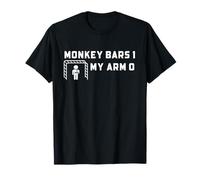 Las Barras de Mono de recuperación de fracturas de Brazo Roto echan al Paciente del Humor Camiseta