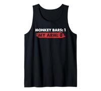 Las Barras de Mono de recuperación de fracturas de Brazo Roto echan al Paciente del Humor Camiseta sin Mangas