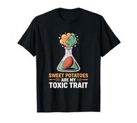 Las batatas son mi rasgo tóxico Acción de Gracias Camiseta