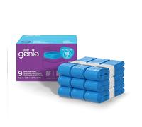 Las bolsas de recambio Litter Genie - Paquete de 9 películas originales proporcionan un total de bolsas de 120 pies, ofreciendo hasta 18 meses de uso para un gato.