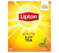 Las bolsitas de Té Lipton Calidad Negro 200gm 100s
