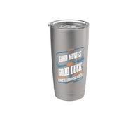 Las buenas películas son buena suerte para los emprendedores Vaso térmico de acero inoxidable de doble pared