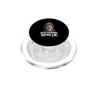 Las Cadenas Viejas Nunca mienten Disco Golf Vintage Frolf PopSockets PopGrip para MagSafe
