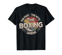 Las cajas de boxeo leyenda retro MMA hombres Camiseta