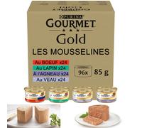 Las Cajas de Paté Gato Adulto 96x85g Multi-Sabores Sin Aditivos