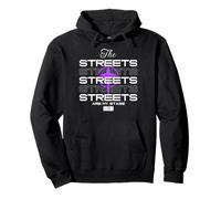 Las Calles - Declaración Urban Streetwear Sudadera con Capucha