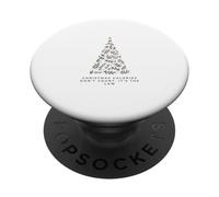 Las calorías navideñas no cuentan, es la Ley. PopSockets PopGrip Adhesivo