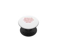 Las Carreras Son Vida. Cualquier Cosa Que Viene Antes o después es Solo PopSockets PopGrip Adhesivo