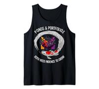 Las Carteras de estanques Necesitan Paciencia para Hacer Crecer la inversión Divertida Camiseta sin Mangas