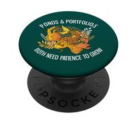 Las Carteras de estanques Necesitan Paciencia para Hacer Crecer la inversión Divertida PopSockets PopGrip Adhesivo