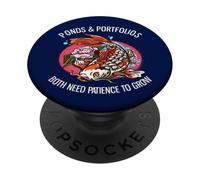 Las Carteras de estanques Necesitan Paciencia para Hacer Crecer la inversión Divertida PopSockets PopGrip Adhesivo