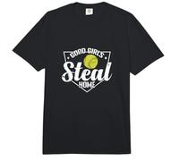 Las Chicas Buenas roban softbol en casa Comfort Colors Adult Heavyweight T-Shirt