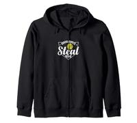 Las Chicas Buenas roban softbol en casa Sudadera con Capucha