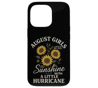 Las chicas de agosto son sol con una cita de huracán Carcasa para iPhone 13 Pro
