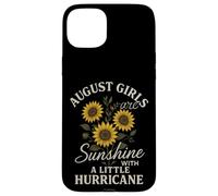 Las chicas de agosto son sol con una cita de huracán Carcasa para iPhone 15 Plus
