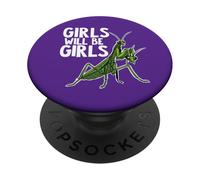 Las Chicas Mantis religiosas serán niñas PopSockets PopGrip Adhesivo