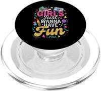 Las Chicas Retro Solo Quieren divertirse a la Moda PopSockets PopGrip para MagSafe