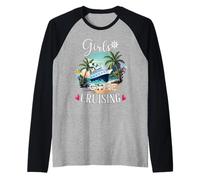 Las Chicas se han ido de Crucero a Bordo 2026 Camiseta Manga Raglan