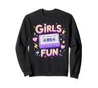 Las Chicas Solo Quieren divertirse con un Ambiente Retro de Fiesta Retro de los 80 Sudadera