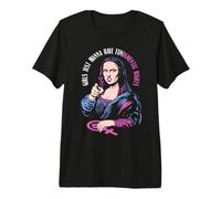 Las Chicas Solo Quieren Tener Derechos fundamentales La Feminista Mona Lisa Camiseta Premium