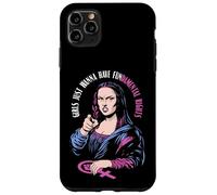 Las Chicas Solo Quieren Tener Derechos fundamentales La Feminista Mona Lisa Carcasa para iPhone 11 Pro MAX