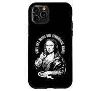 Las Chicas Solo Quieren Tener Derechos fundamentales La Feminista Mona Lisa Carcasa para iPhone 11 Pro