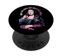 Las Chicas Solo Quieren Tener Derechos fundamentales La Feminista Mona Lisa PopSockets PopGrip Adhesivo