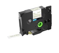 Las Cintas de Etiquetas laminadas de 2 Piezas Funcionan con TZ-231 Cinta de Etiqueta de 12 mm Adecuada para máquinas de impresión de Etiquetas(2PK Gold on White)