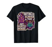 Las Citas Dan más Miedo Que Cualquier Cita Humor Divertido Halloween Camiseta