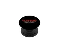 Las Citas Divertidas del Gimnasio Son más Fuertes Que Tus Excusas motivacionales PopSockets PopGrip Adhesivo