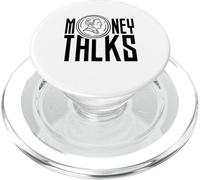 Las Conversaciones de Dinero invierten Diciendo capitalismo en Efectivo PopSockets PopGrip para MagSafe