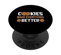Las Cookies Hacen Que Todo Sea Mejor PopSockets PopGrip Adhesivo