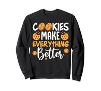 Las Cookies Hacen Que Todo Sea Mejor Sudadera