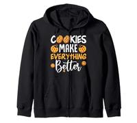 Las cookies hacen que todo sea mejor Sudadera con Capucha