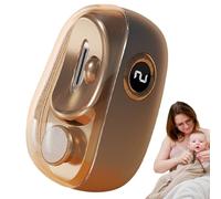 Las cortadoras de uñas eléctricas para adultos, cortaíneas eléctricas para personas mayores - Herramienta de aseo de la uña recargable USB,Trimmer de uñas tranquilo de 3 velocidades con luz LED y alma