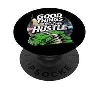 Las Cosas Buenas Llegan a Aquellos Que apresuran al Empresario de Negocios PopSockets PopGrip Adhesivo