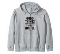 Las Cosas Buenas Llegan a Aquellos Que se apresuran motivacionales Sudadera con Capucha