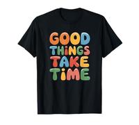 Las Cosas Buenas Toman Tiempo Boho Motivational Self Love Camiseta