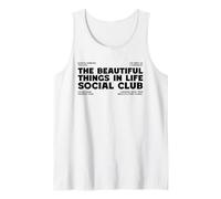 Las Cosas Hermosas de la Vida (motivación Positiva) Camiseta sin Mangas