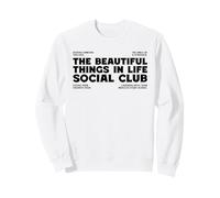 Las Cosas Hermosas de la Vida (motivación Positiva) Sudadera