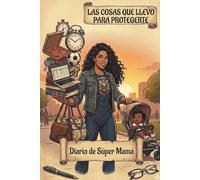 Las cosas que llevo para protegerte: Diario de autocuidado para mamás con reflexiones diarias, más de 10 afirmaciones positivas y espacio para pensamientos, logros y miedos.