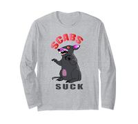 Las costras chupan - No me Gustan Las costras, Tampoco Scabby The Rat Manga Larga